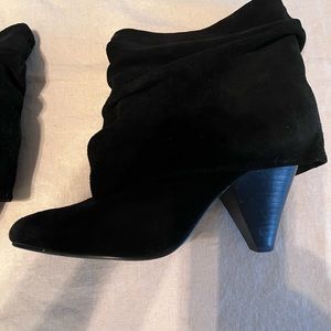 SteveMadden Carlson slouch bootie, black, 9
